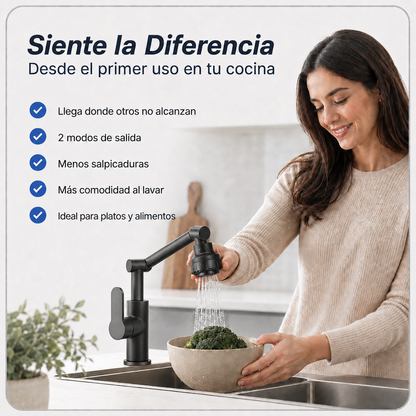 AquaFlex™360 | El grifo que transforma tu cocina en segundos