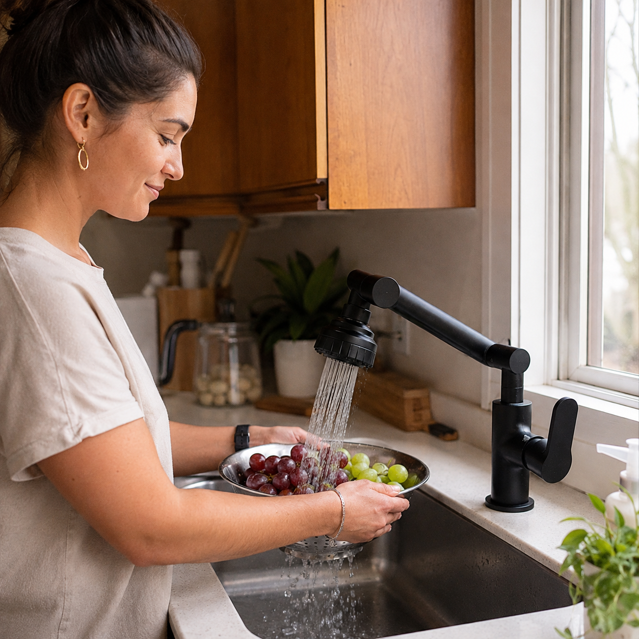 AquaFlex™360 | El grifo que transforma tu cocina en segundos